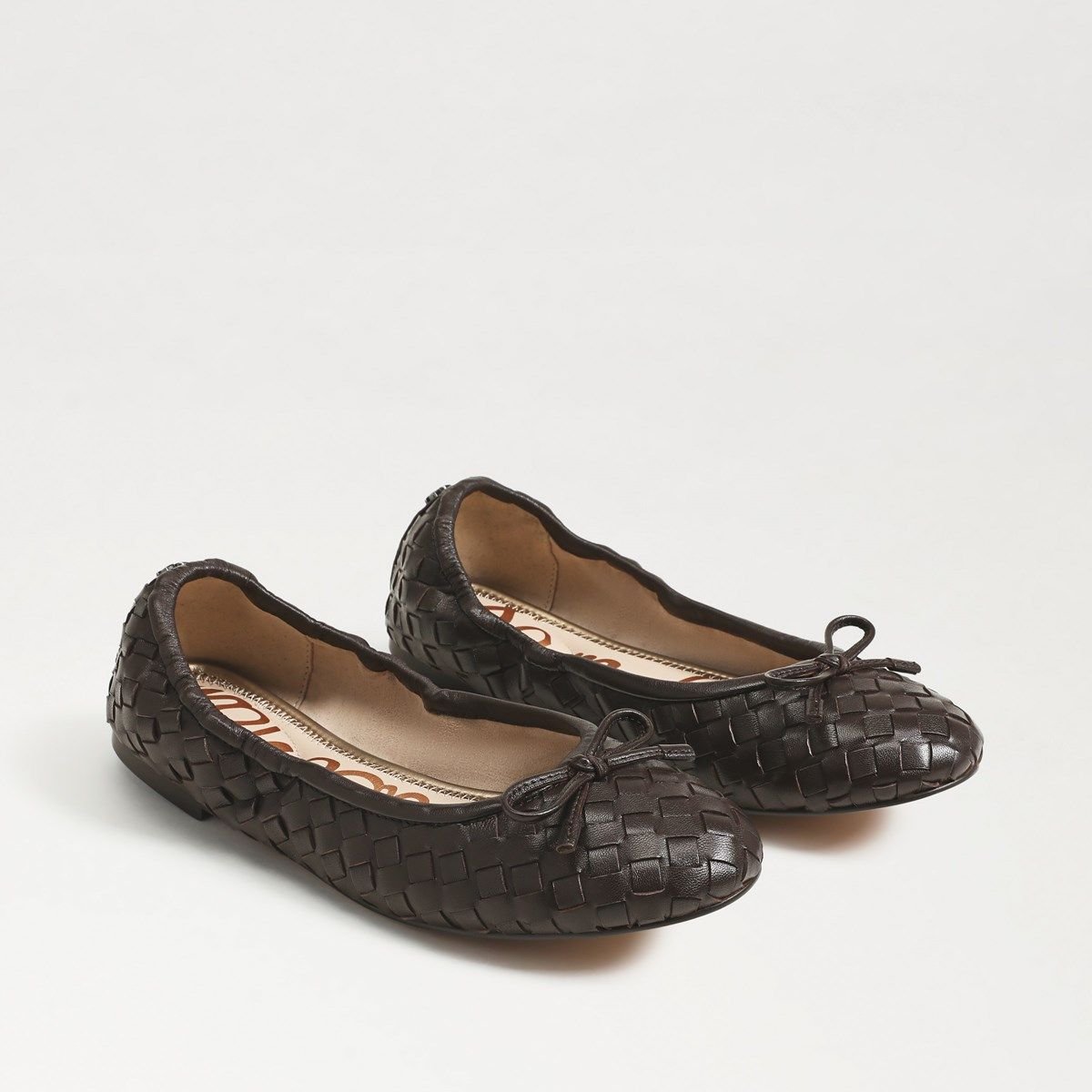Felicity Woven Ballet Flat (Cafe Noir)