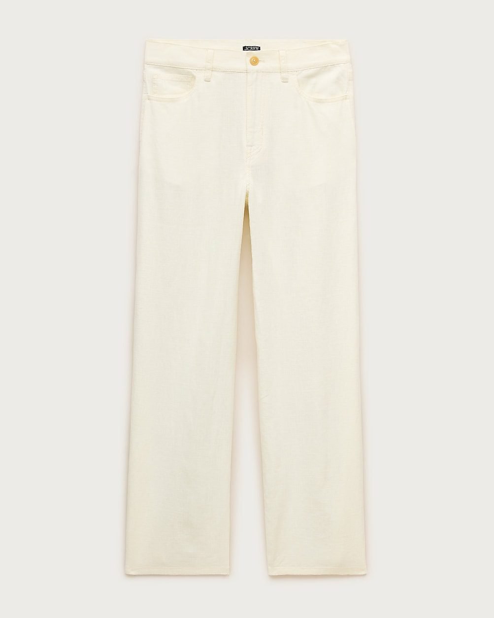Five-Pocket Pant in Stretch Linen Blend