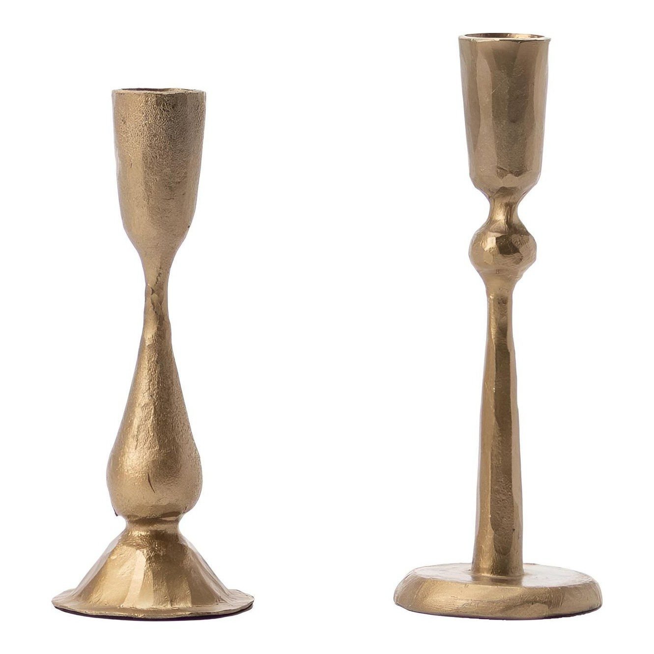 Antique Brass Taper Candle Holder