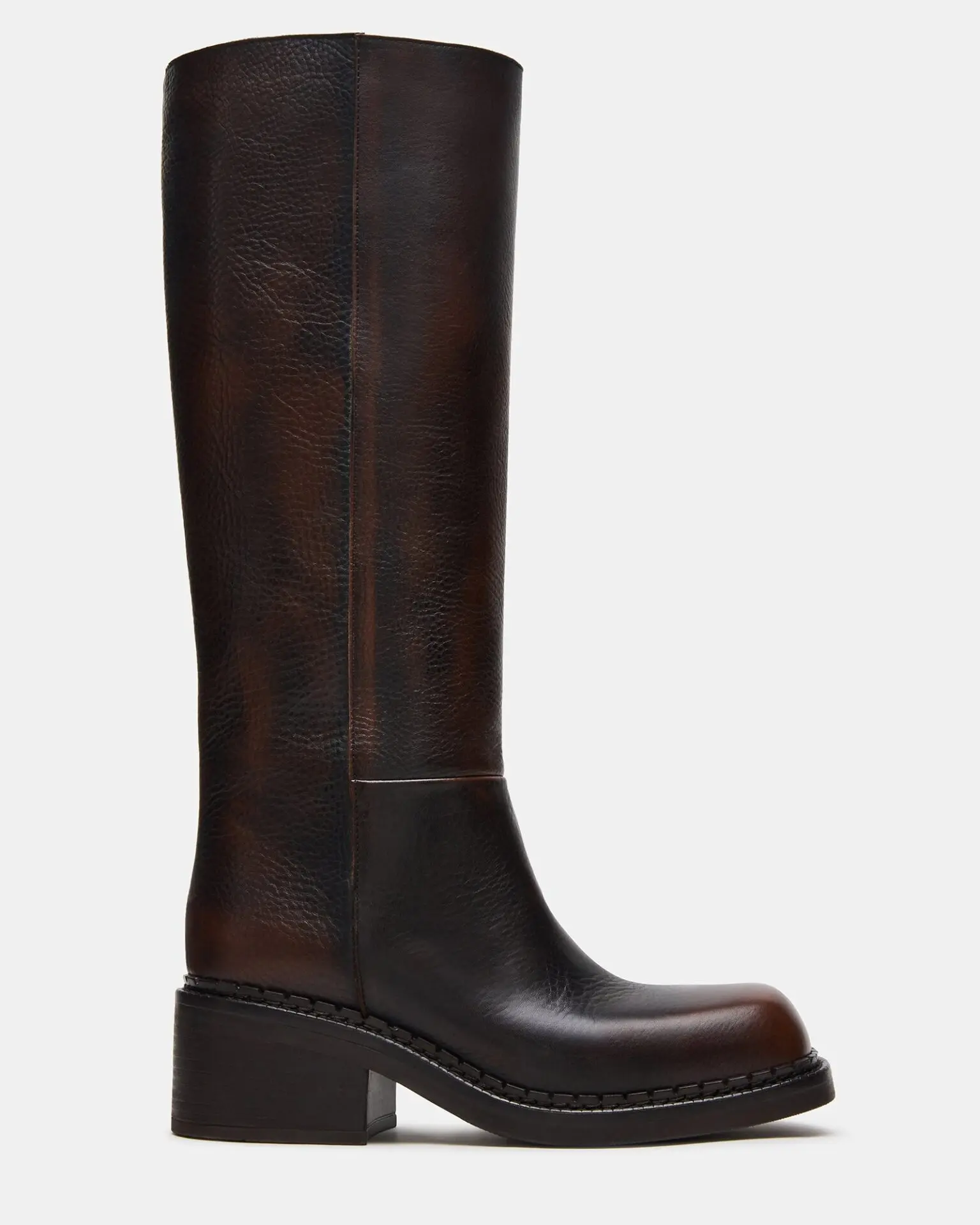 Davos Cognac Leather (Knee-High Boot)