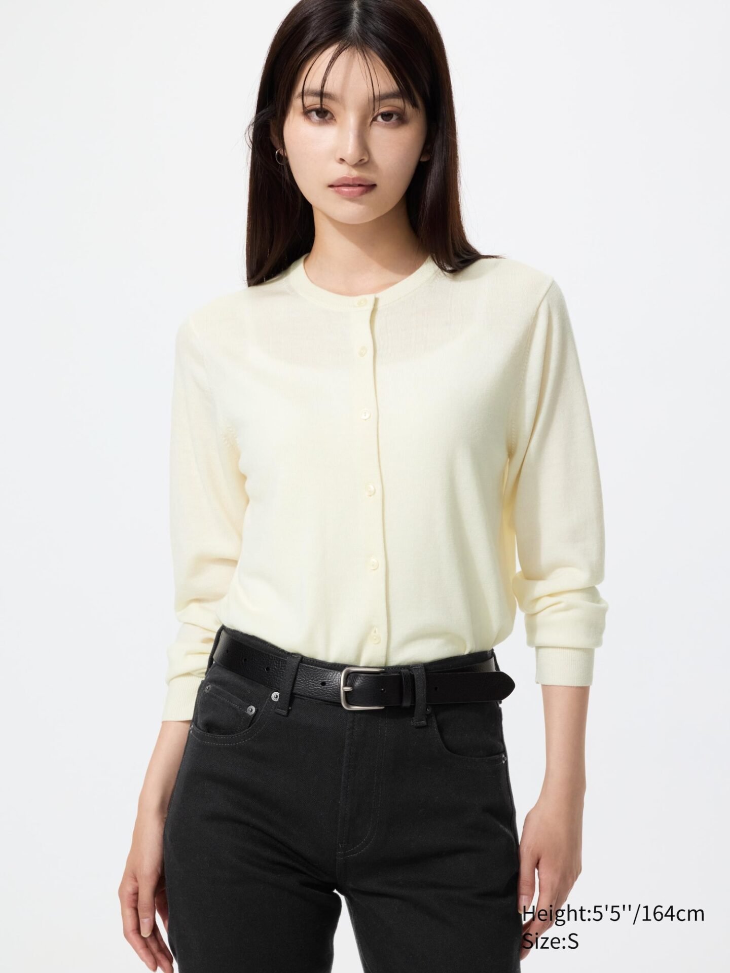 Merino Cardigan (Off White)