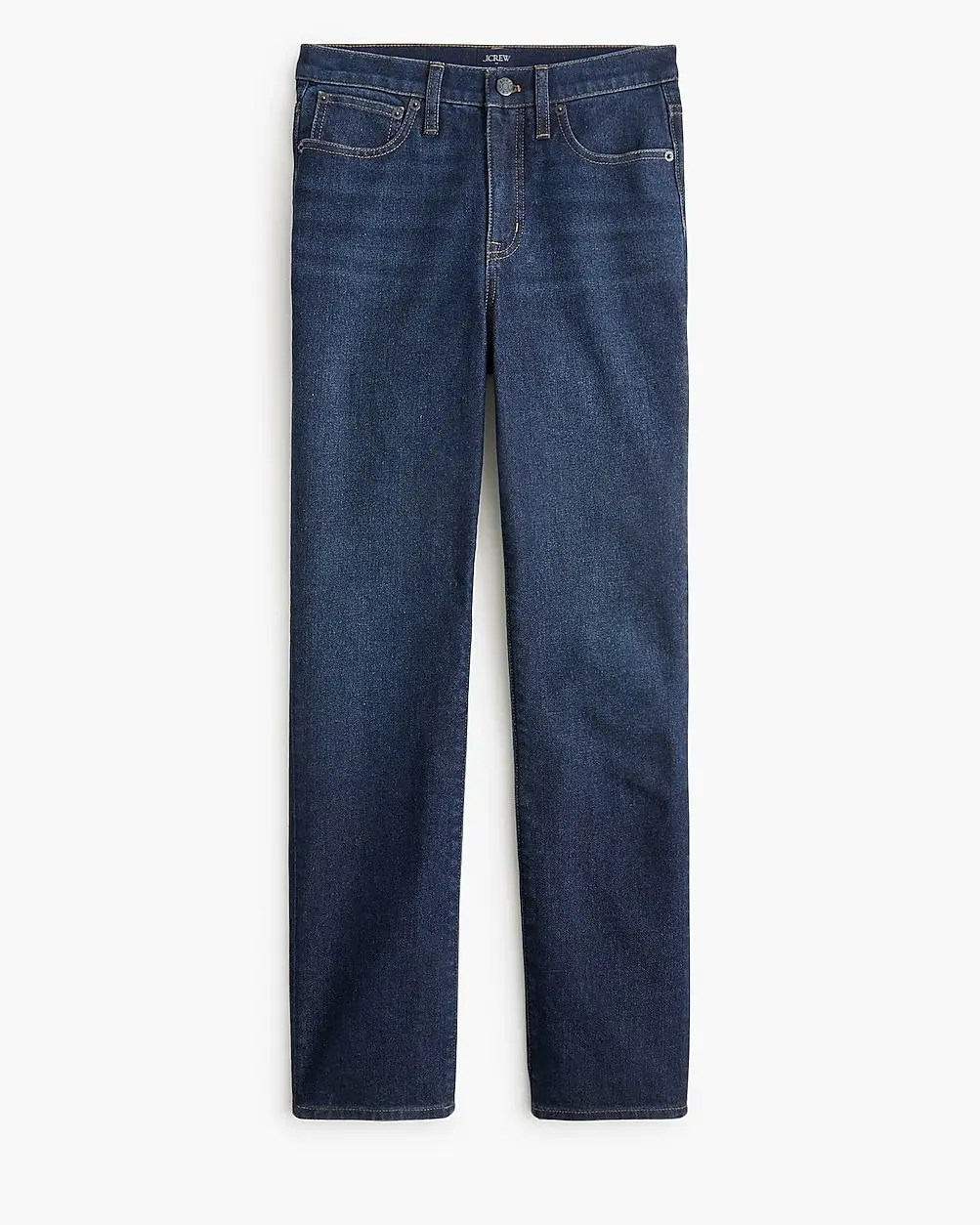 Essential Straight Jean in All-Day Stretch (Dark Indigo Wash)