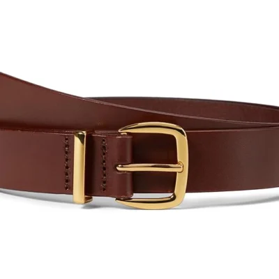 The Essential Leather Belt (Warm Cinnamon)