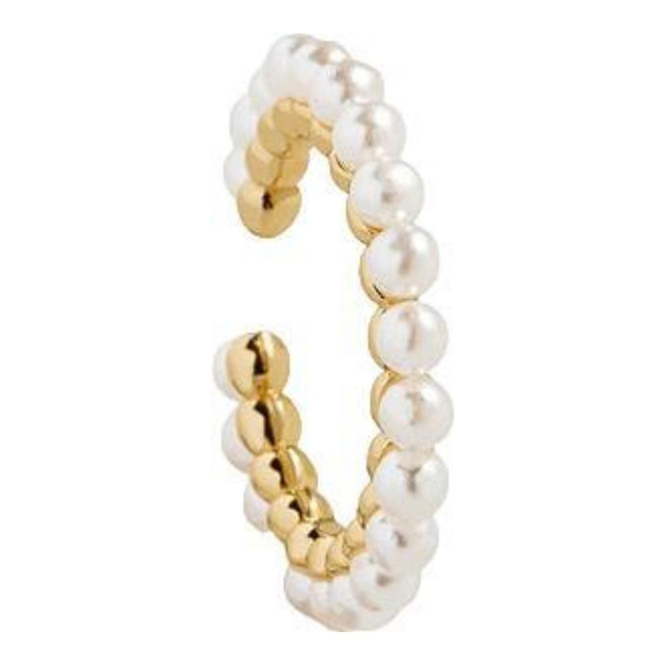 Sienna 18K Gold Pearl Ear Cuff