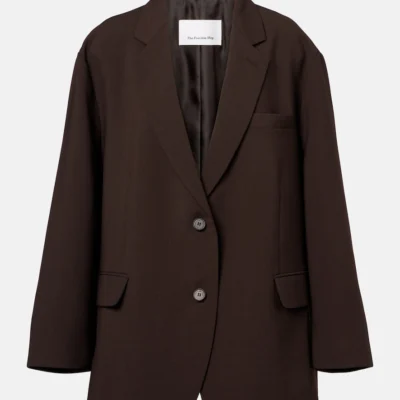 Bea Oversized Blazer (Dark Espresso brown)