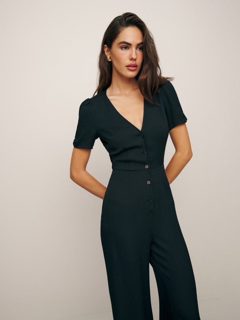 France Jumpsuit (Black)