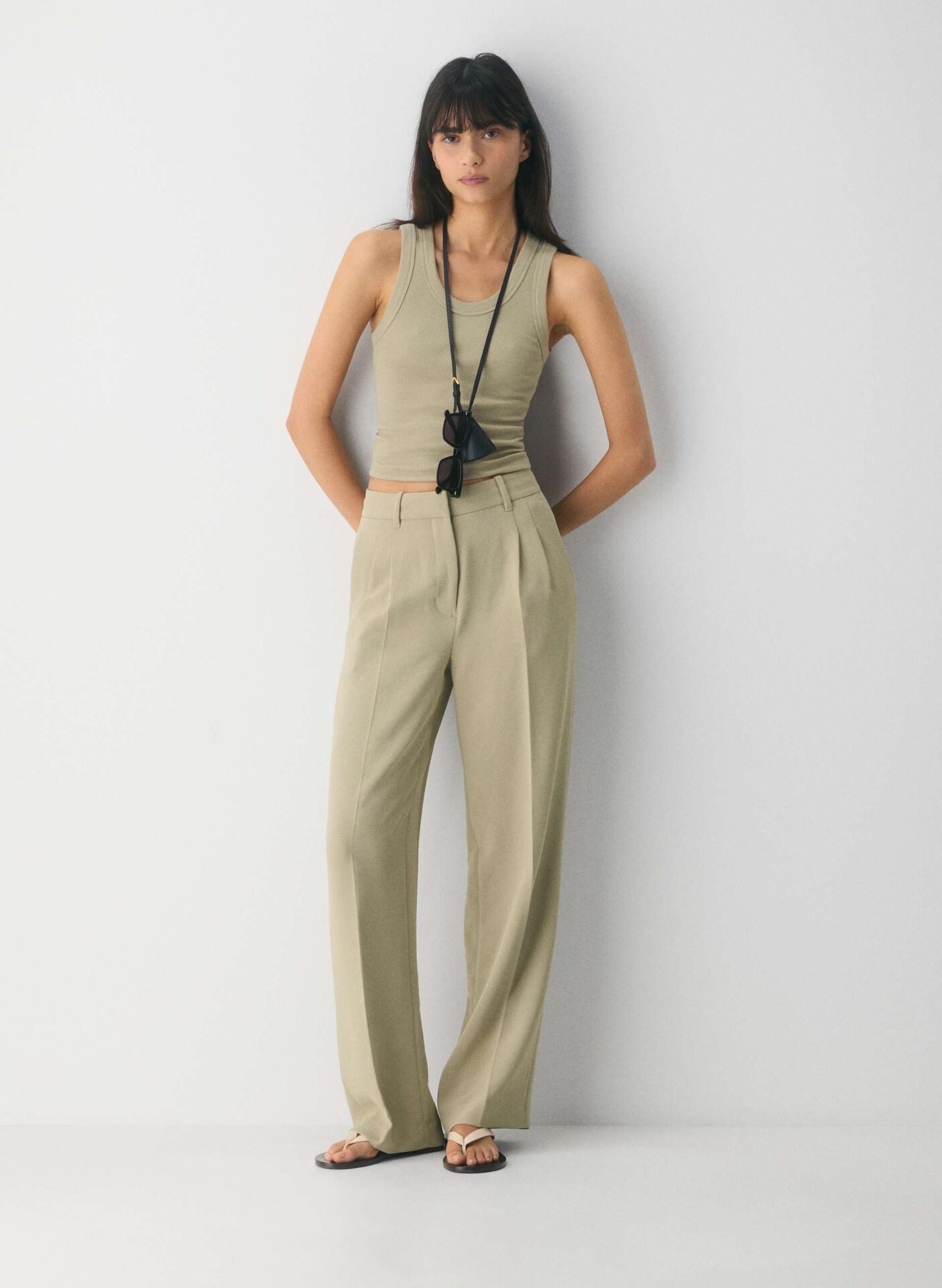 The Effortless Pant - Crepette (Martini Olive)