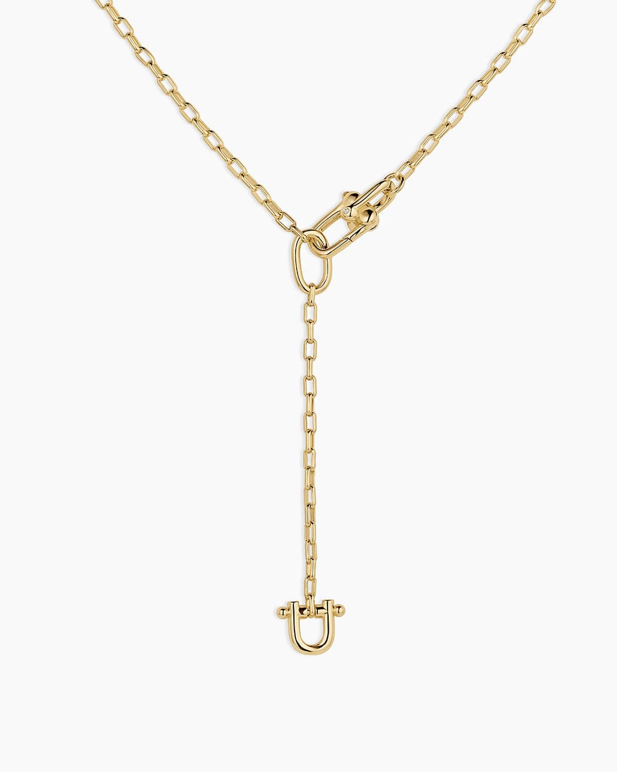 Atlas Delicate Lariat Necklace