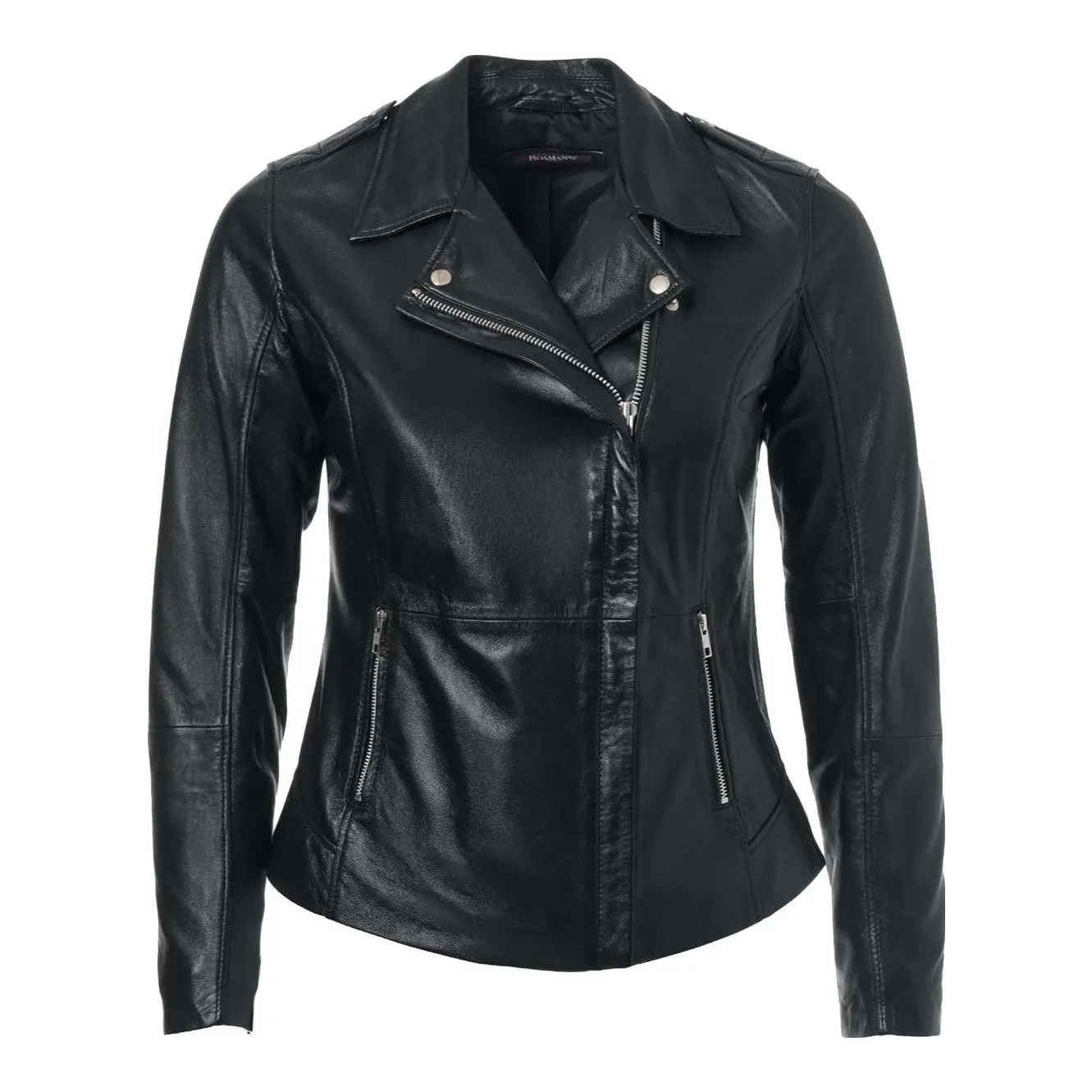 Fashionable Leather Moto Jacket