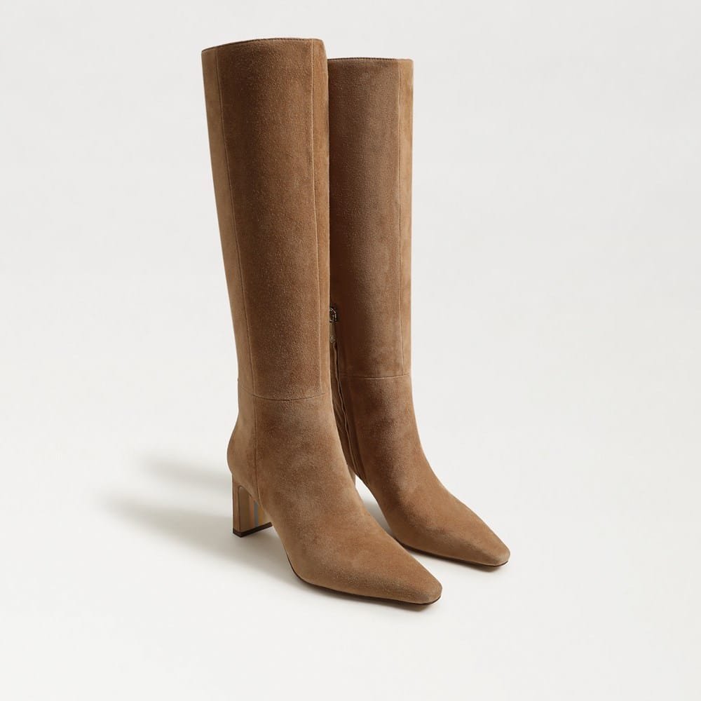 Sylvia Knee High Boot (Cyprus Tan Suede)