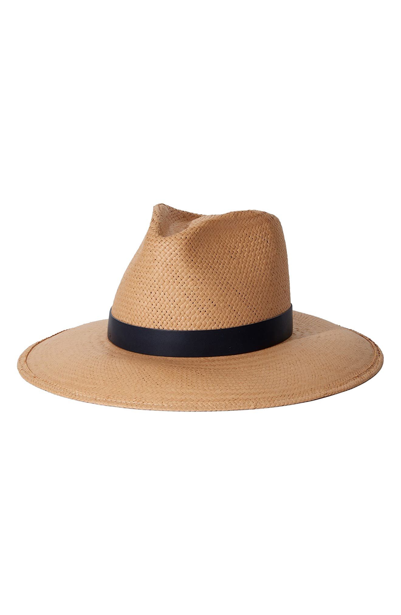 Leah Straw Fedora (Sand)