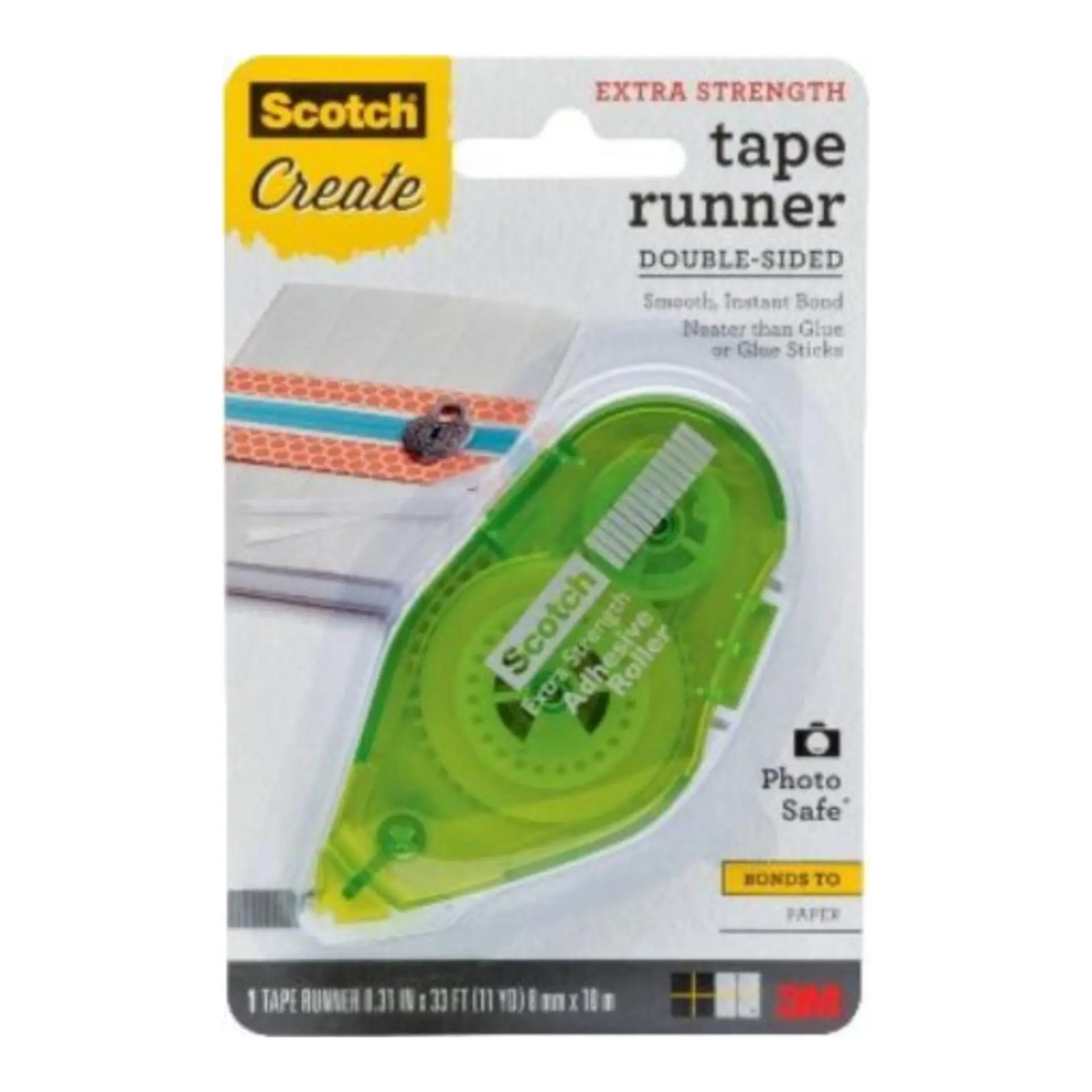 Scotch Create Extra Strength Tape Runner, Double-Sided (33 ft)