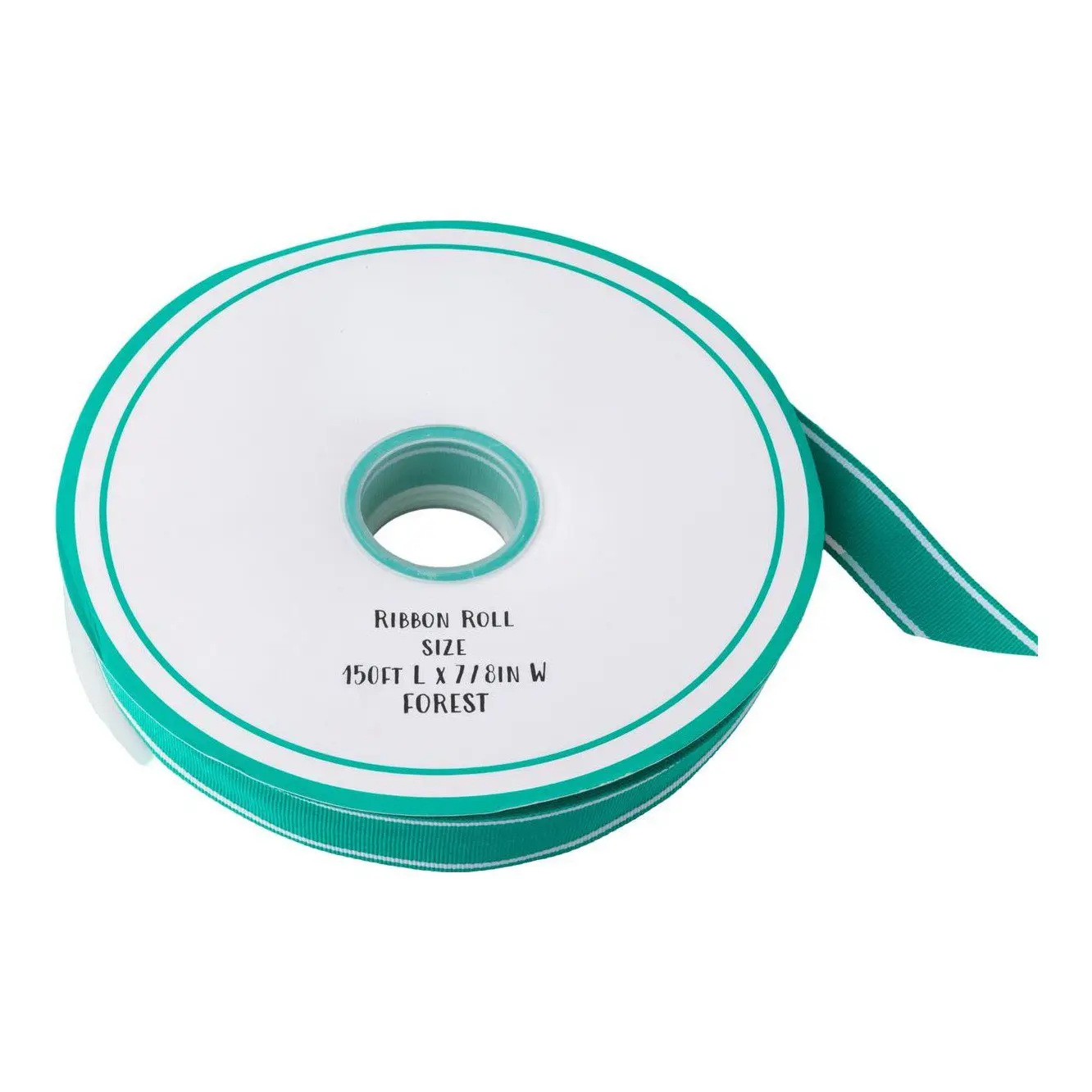 Emerald Green Double Sided Grosgrain Ribbon