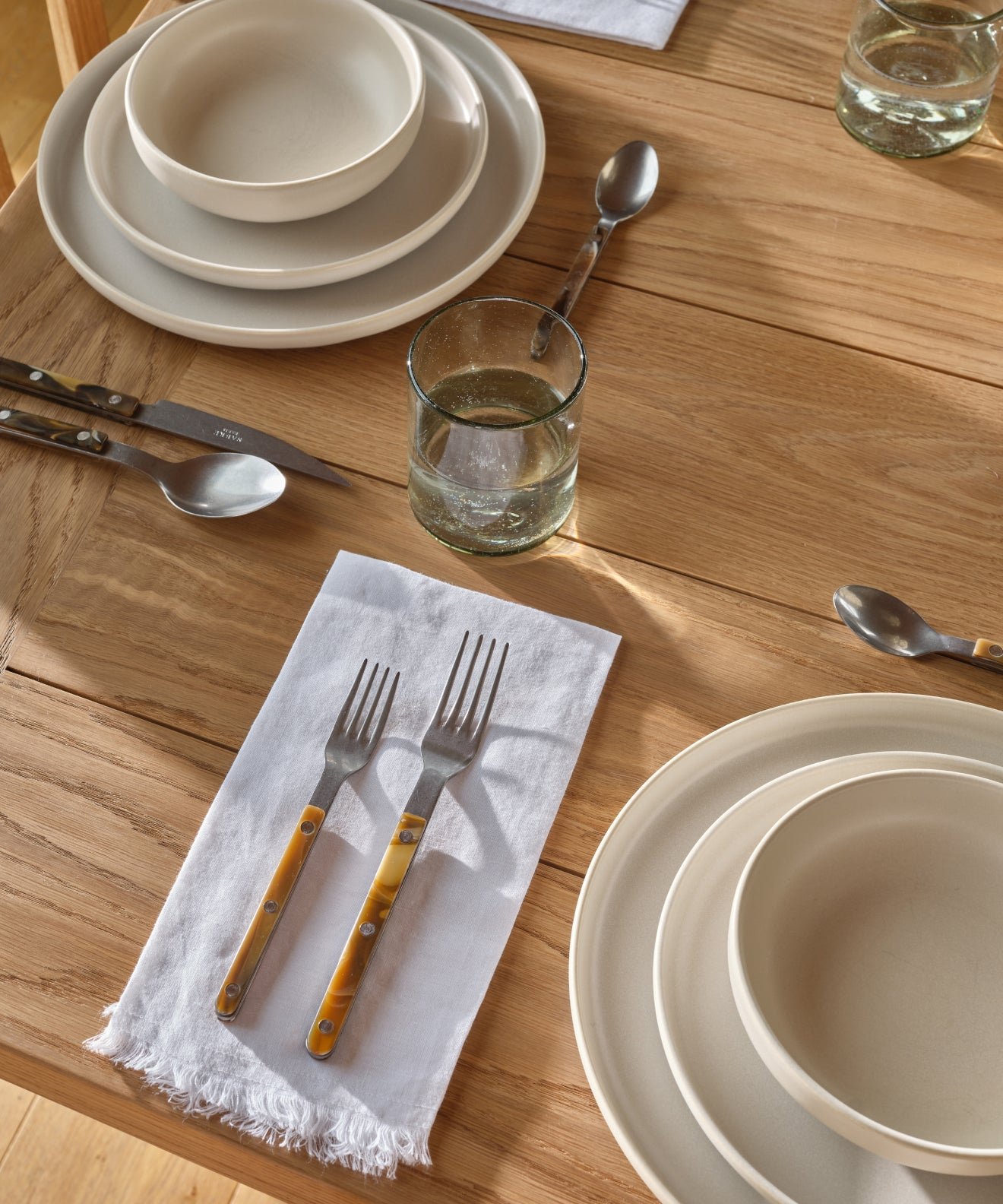 Frayed Linen Napkin (Ivory)