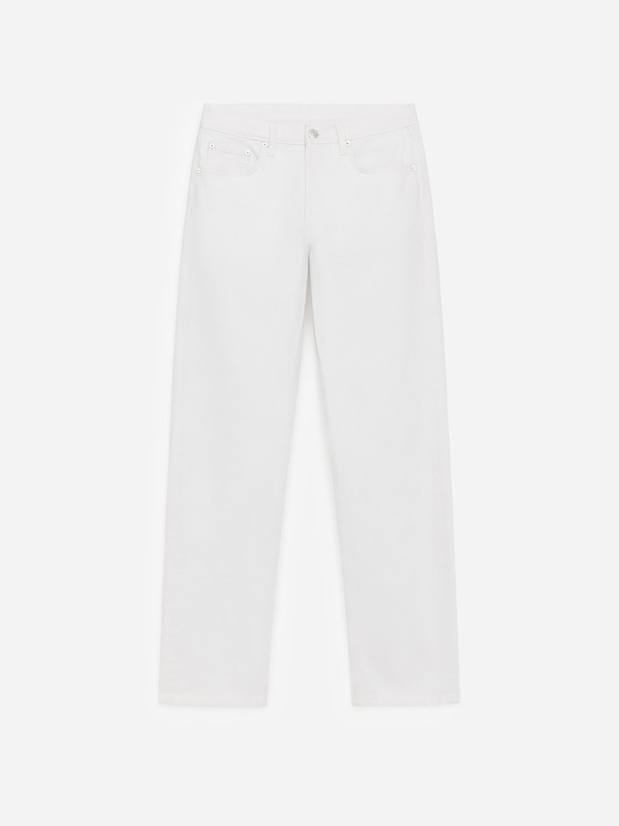 Snow Straight Jeans (White)