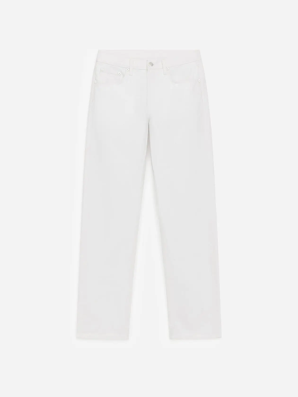 Snow Straight Jeans (White)
