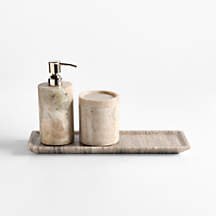 Tuscan Medium Marble Rectangle Tray