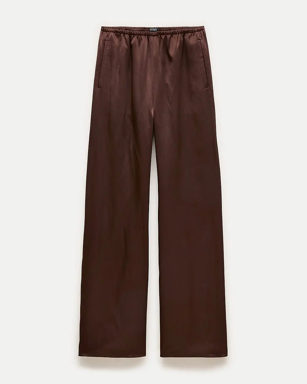 Cosmo Pant in Luster Charmeuse (Cubeb Berry)