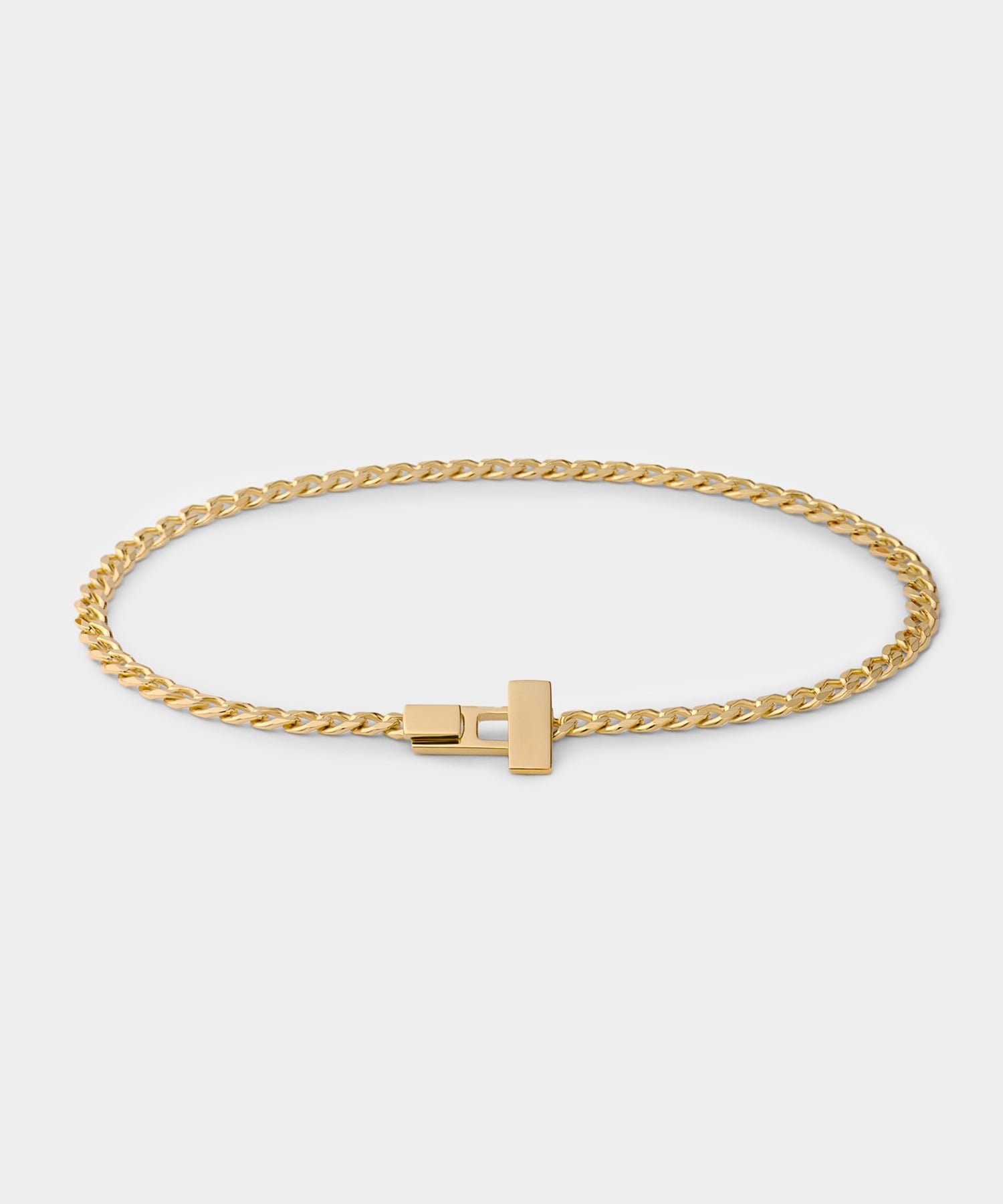 Miansai Gold Vermeil Bode Chain Bracelet