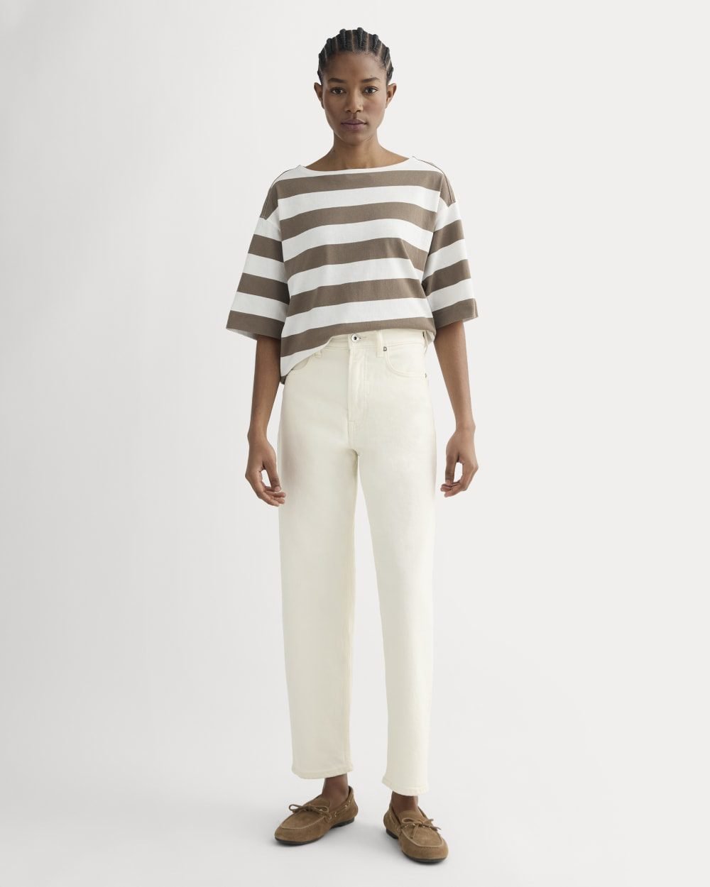 The Way-High Jean 2.0 (Calico Ecru)
