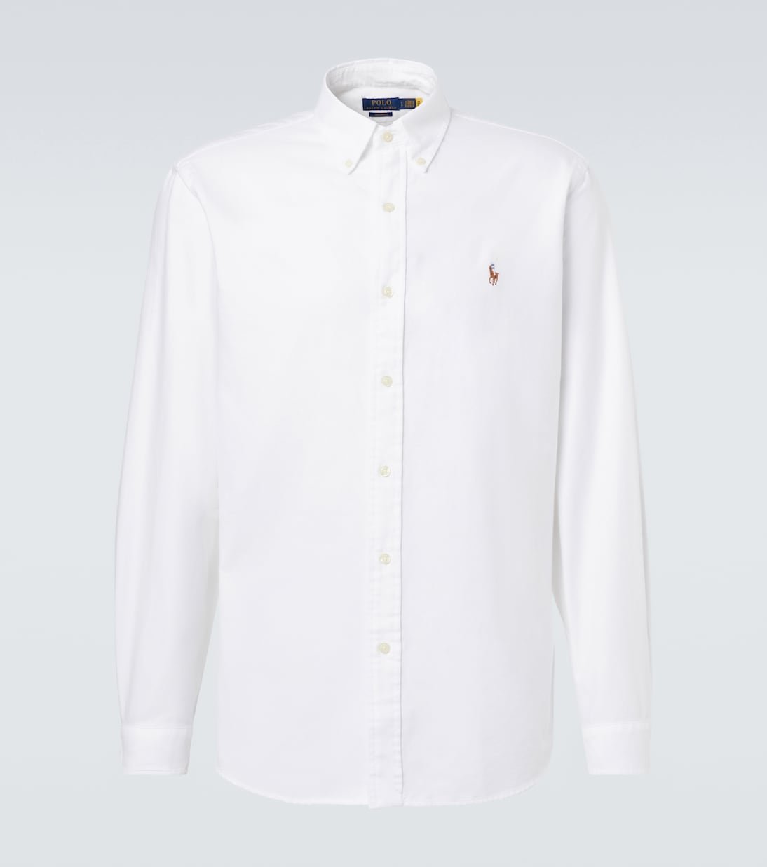 Cotton Oxford Shirt, White