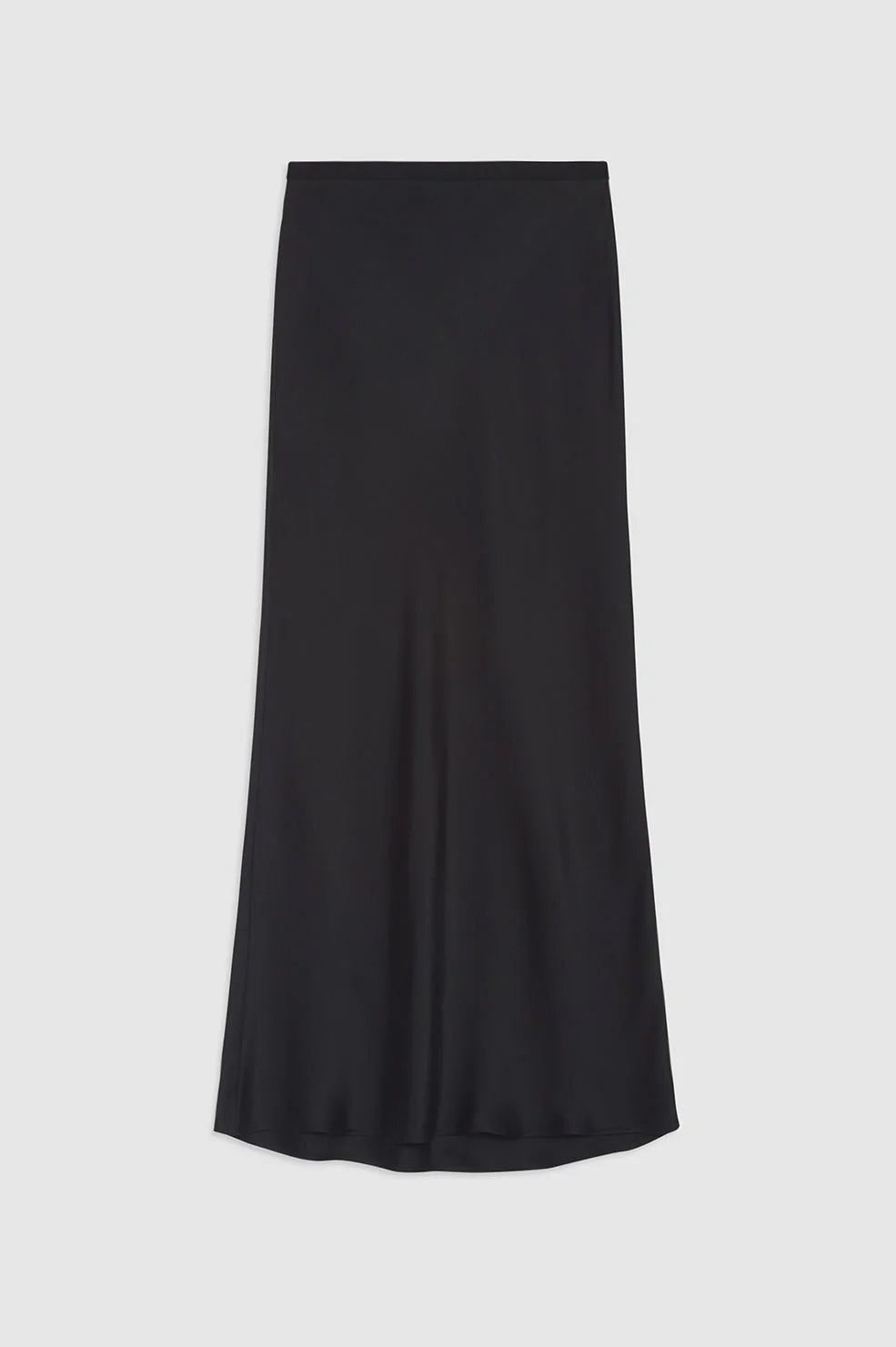 Bar Silk Skirt (Black)