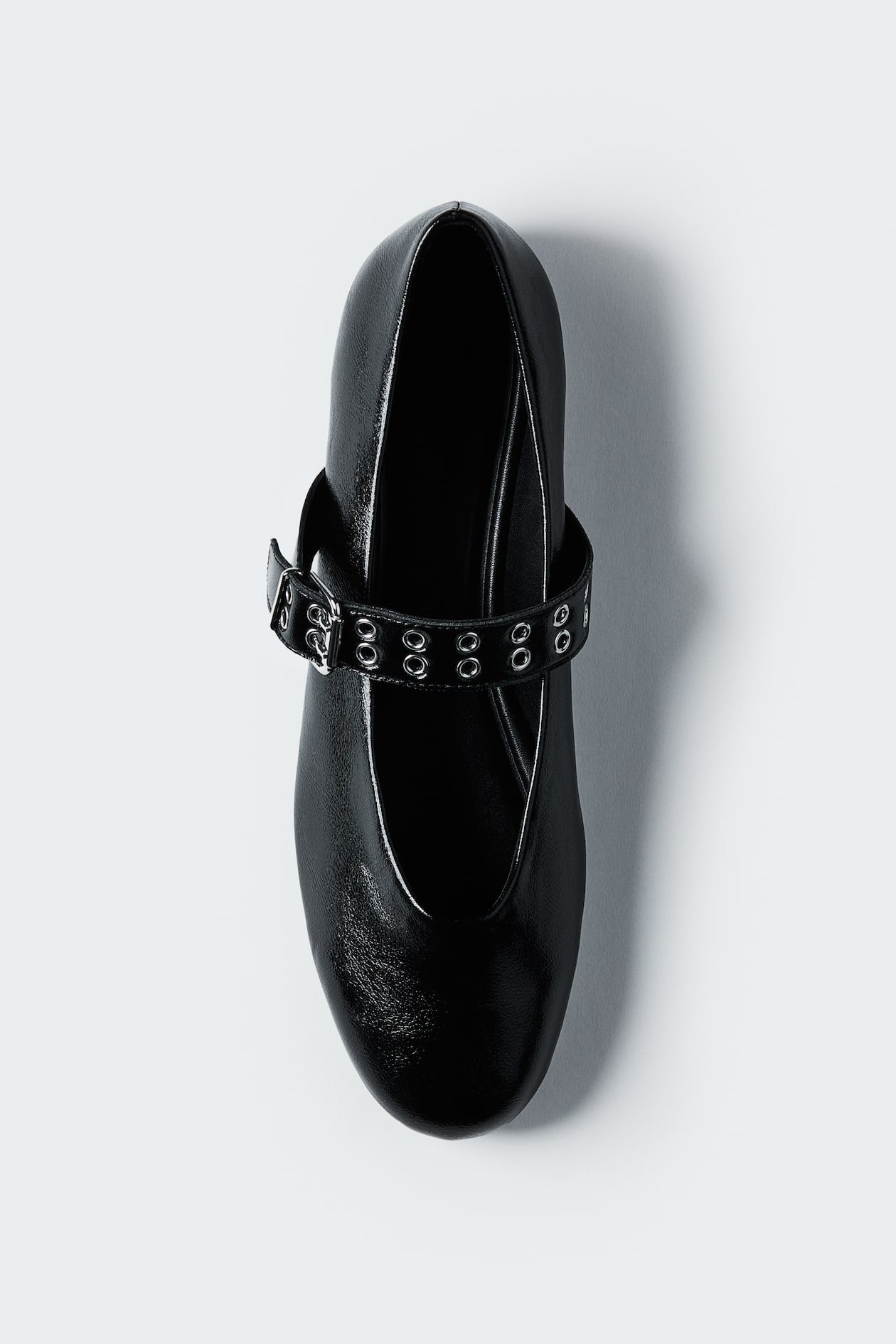 Mary Jane Flats (Black)