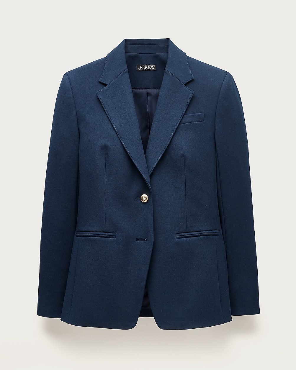 Margeaux Blazer in Four-Season Stretch (Navy)