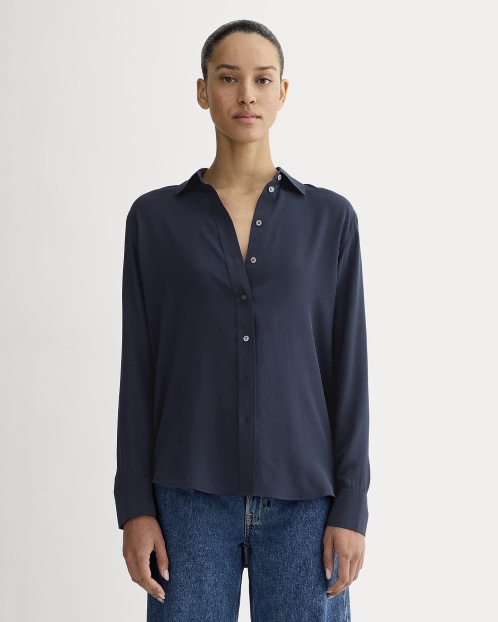 The Must-Have Shirt in Washable Silk