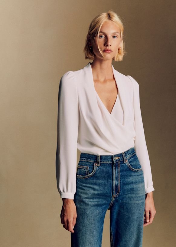 Abélia Blouse (Ecru)