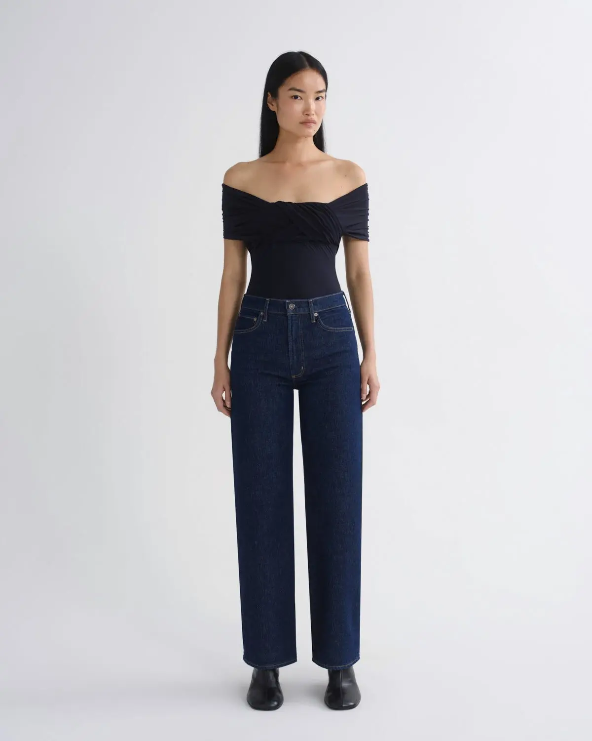 Harper Straight Jean (Stretch) in Reissue
