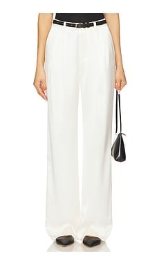 The Low Favorite Satin Pant (Ivory)