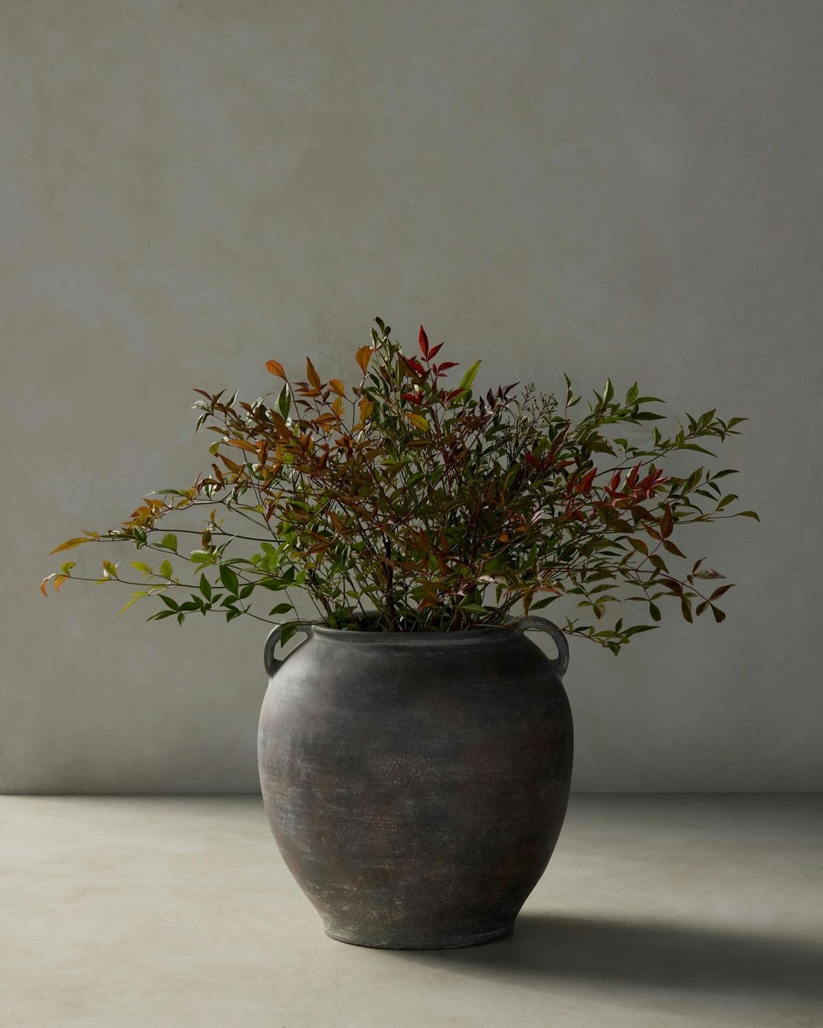 Amos Terracotta Vase - Grey
