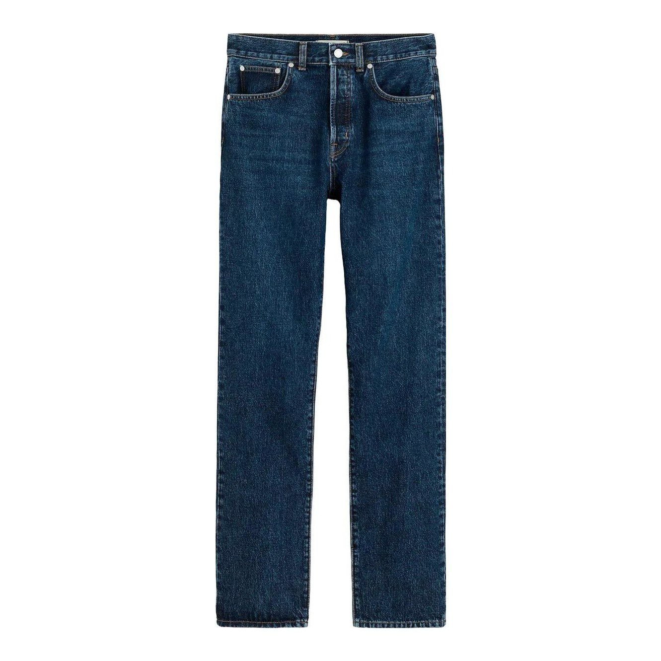 The Longline Straight Jean (Birch Wash)