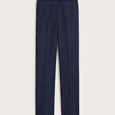 Kate Straight-Leg Pant in Four-Season Stretch (Navy)