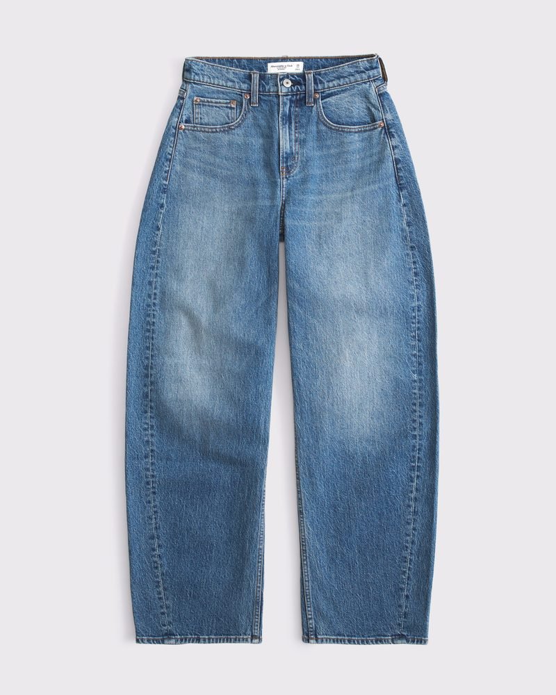 High Rise Barrel Jean (Medium)