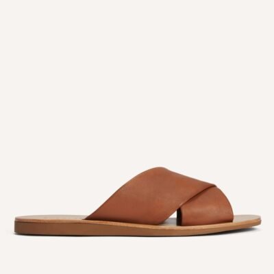 The Day Crossover Sandal (Sienna Brown)