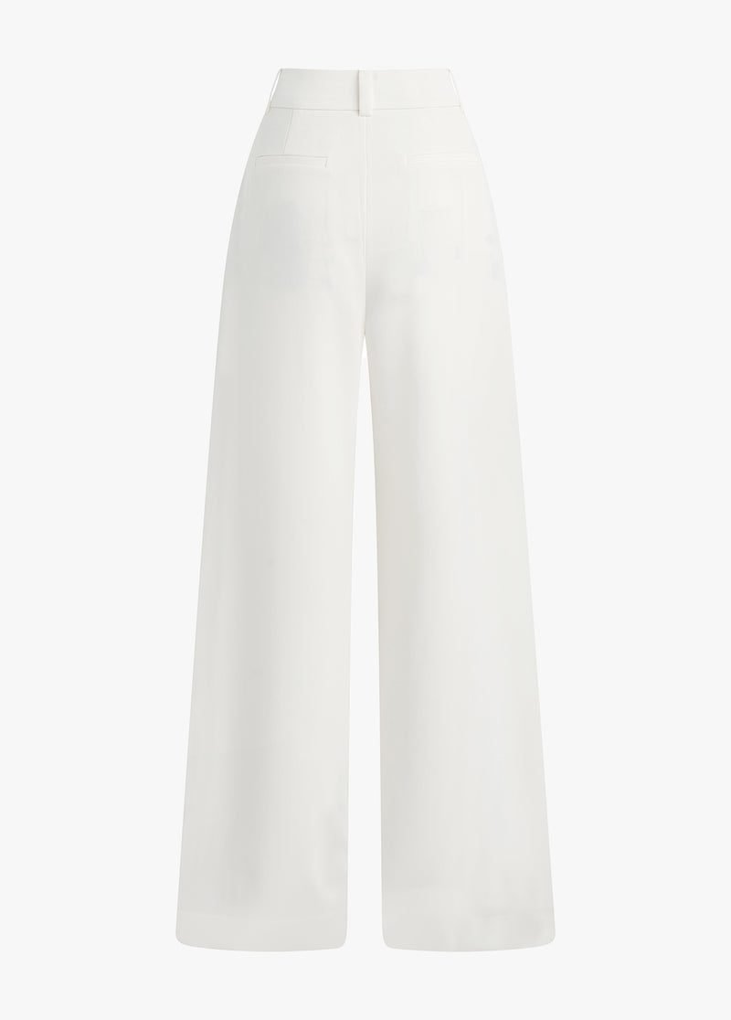 The Pleats For Days Pant (Ivory)