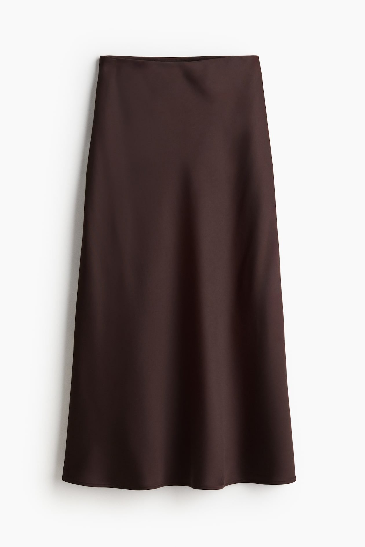 Midi Skirt (Dark Brown)