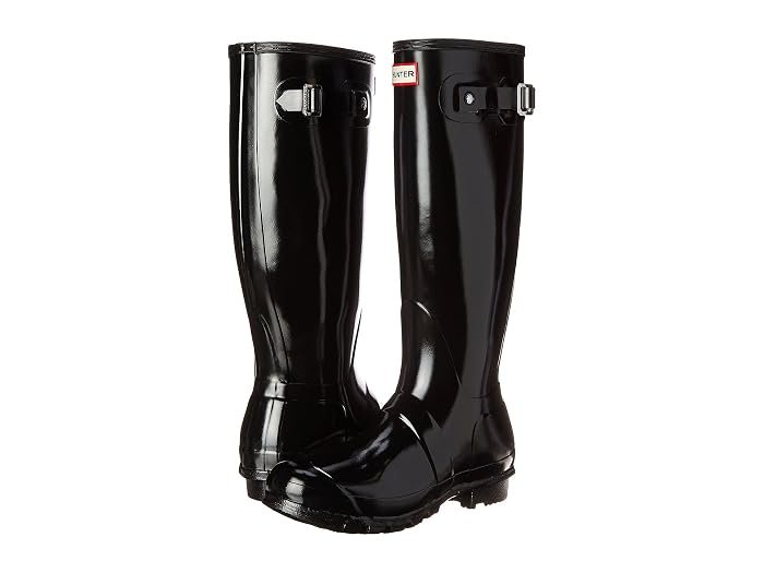 Original Tall Gloss Rain Boots (Military Red)
