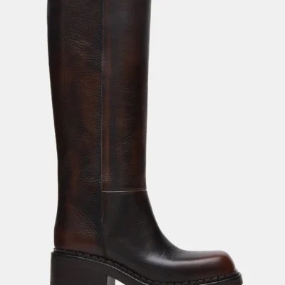 Davos Cognac Leather Boot