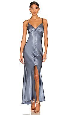 La Lune Bias Slip Dress