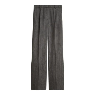 Essential Wide Leg Pant in Italian Studio Wool Blend