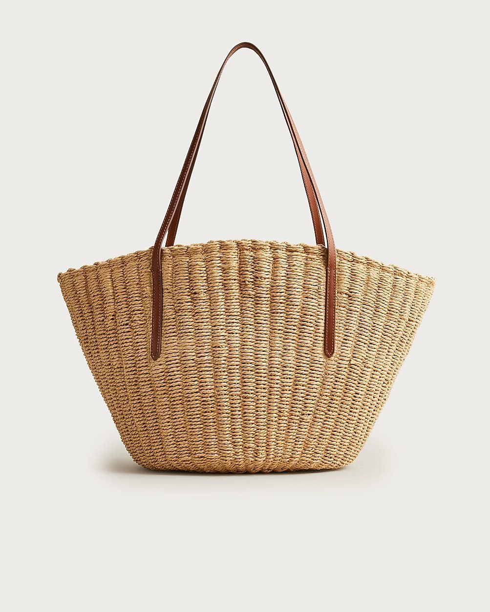 Como Woven Tote (Natural Straw)