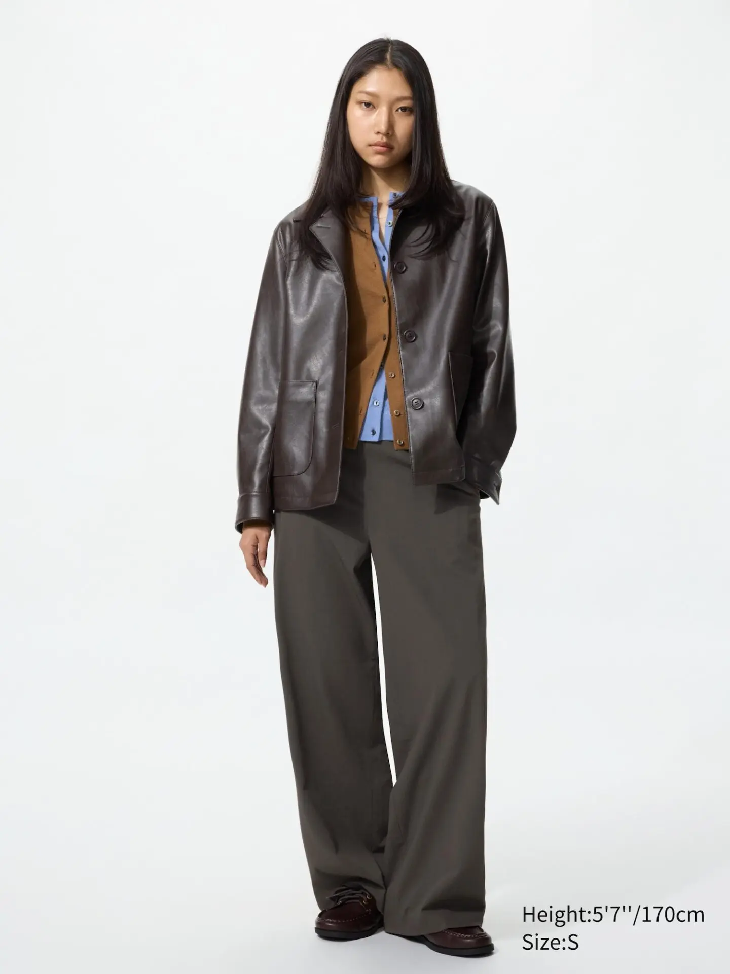 Smart Easy Pants (Dark Brown)