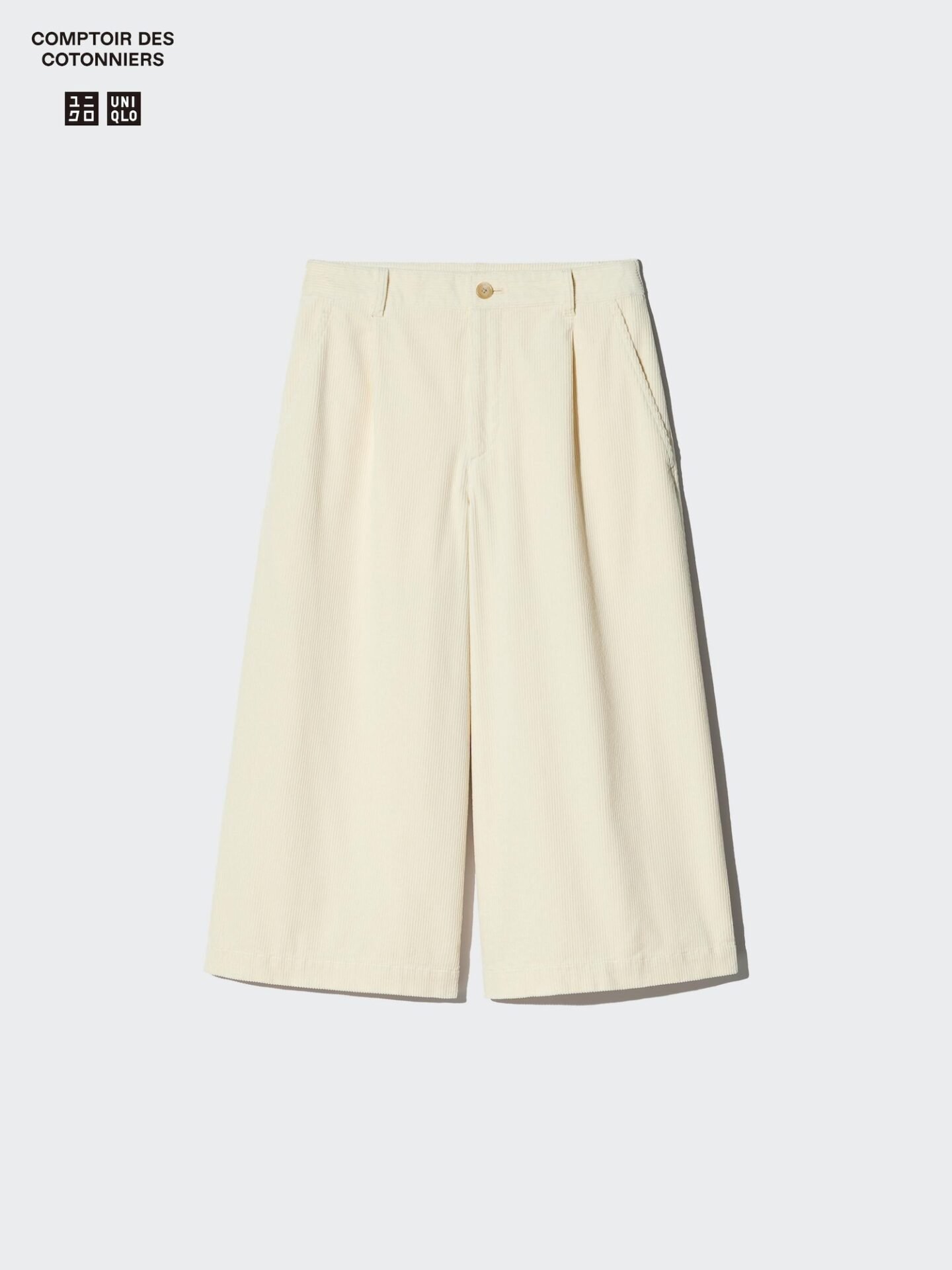 Corduroy Culottes (Natural)