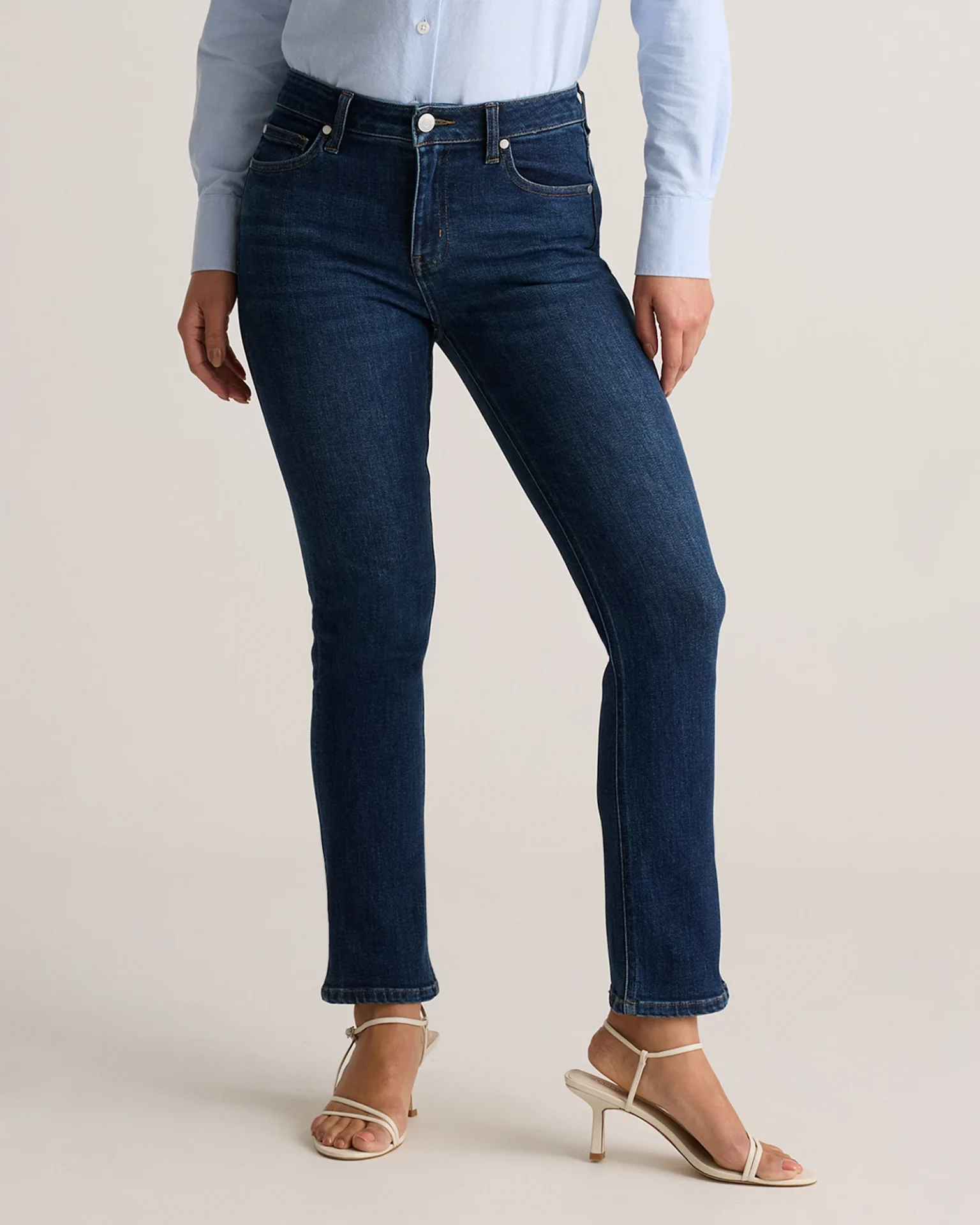 Luna Stretch Slim Straight Jeans