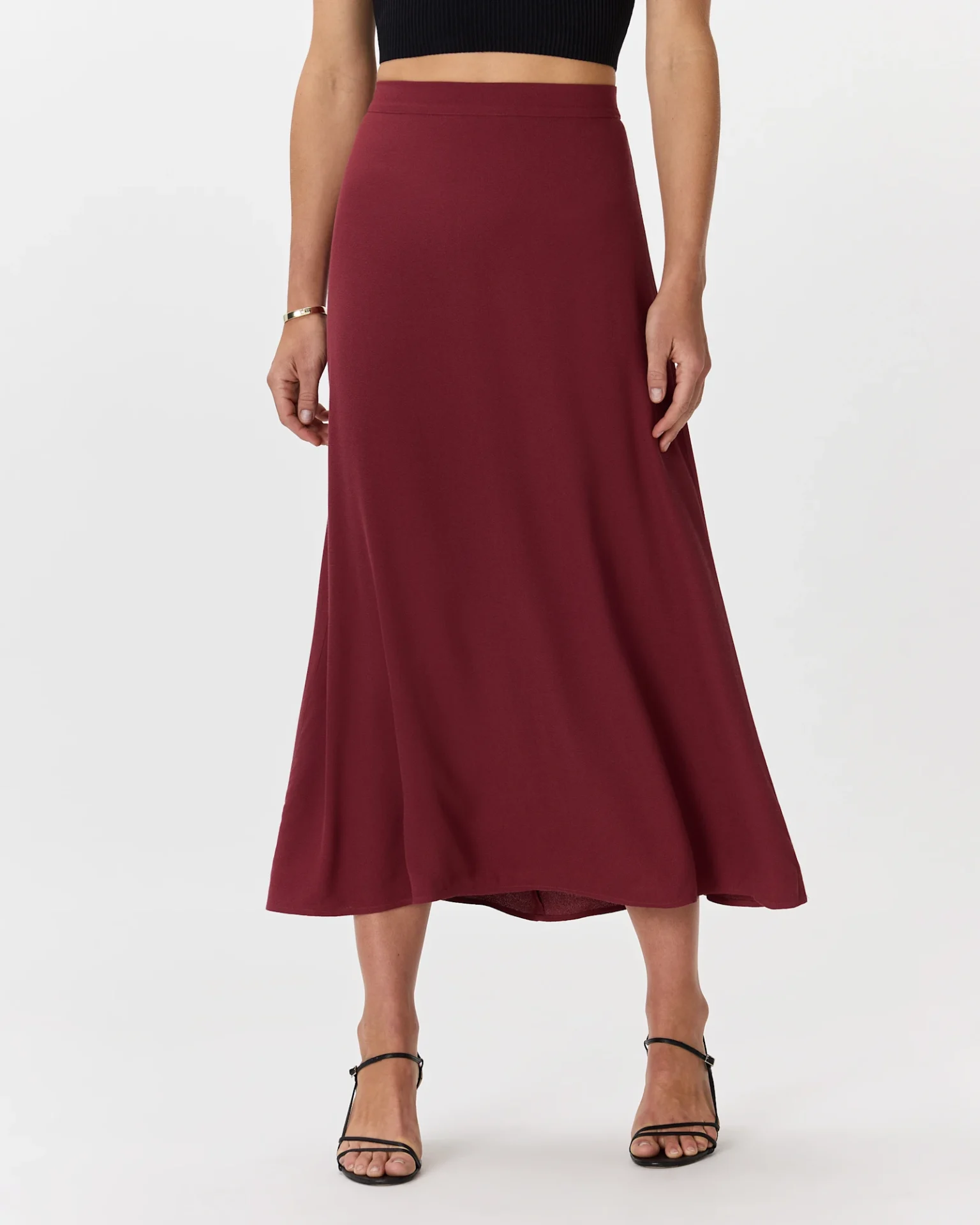 Lightweight Crepe Slip Skirt