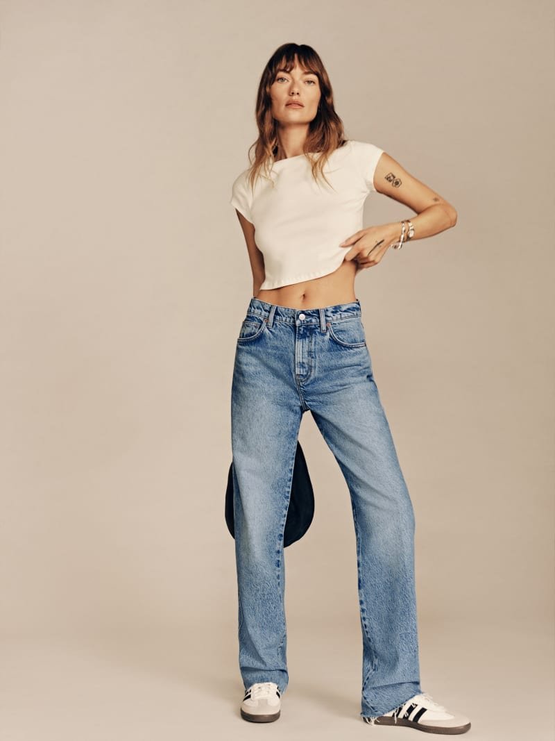 Val 90s Mid Rise Straight Jeans (Colorado wash)