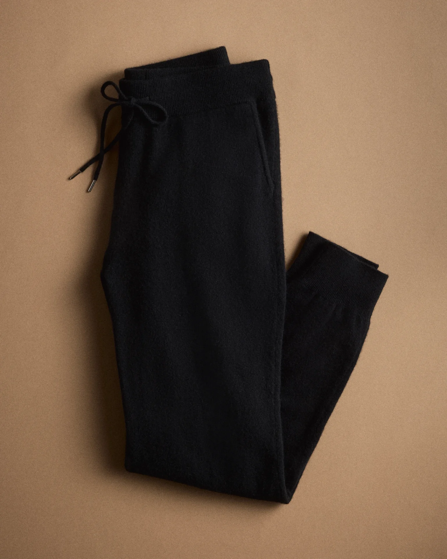 Mongolian Cashmere Sweatpants (Black)